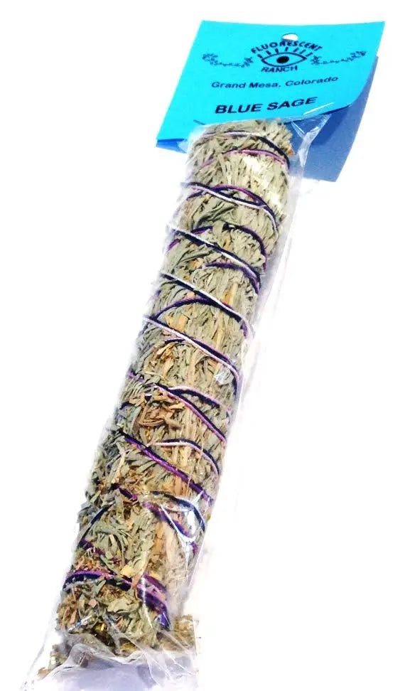 Blue Sage Smudge Stick Powerfulhand.com