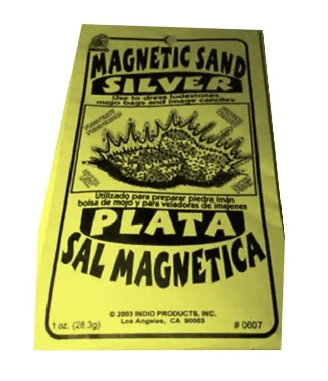 Silver Magnetic Sand Powerfulhand.com