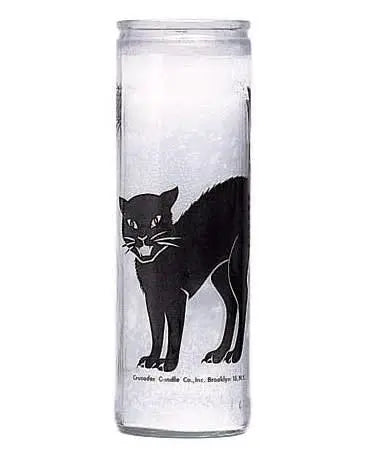 Black Cat Crusader Candle Powerfulhand.com