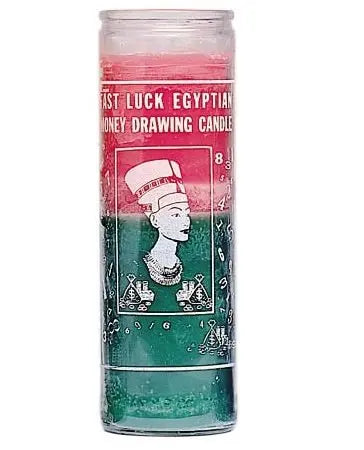 Egyptian Luck Crusader Candle Powerfulhand.com