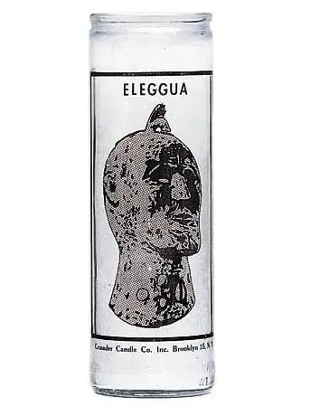 Elegua Crusader Candle Powerfulhand.com