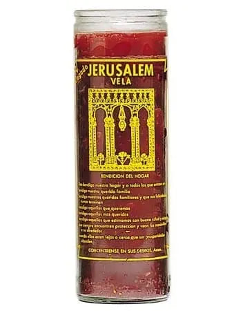 Jerusalem Crusader Candle Powerfulhand.com