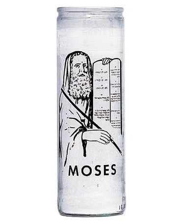 Moses Crusader Candle