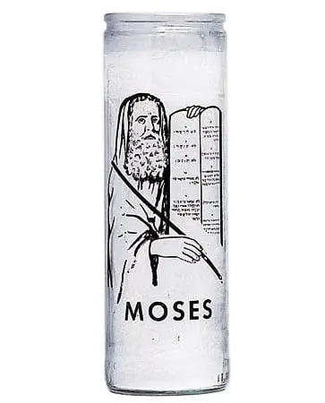 Moses Crusader Candle Powerfulhand.com