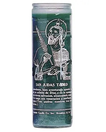 Saint Jude Crusader Candle Powerfulhand.com