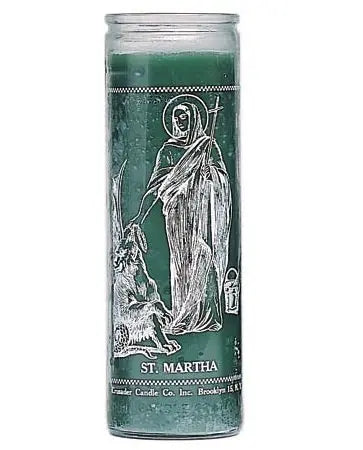 Saint Martha Crusader Candle Powerfulhand.com