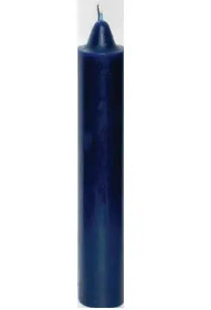 Blue Jumbo Candle Powerfulhand.com