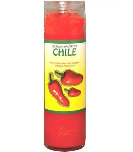 Chile Dressed Candle Powerfulhand.com