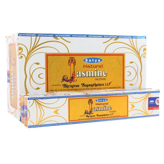 Satya Natural Jasmine Incense Sticks