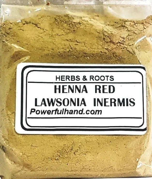 Red Henna Powder Powerfulhand.com
