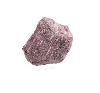 Red Tourmaline Rough Crystal Powerfulhand.com