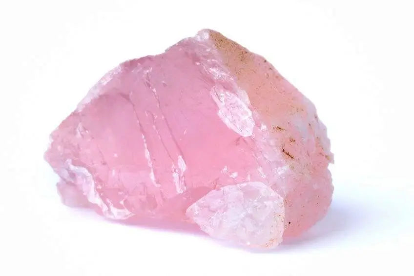 Rose Quartz Rough Crystal Powerfulhand.com