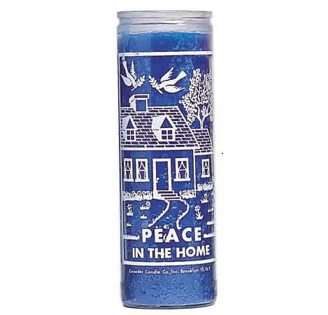Peace in the Home Crusader Candle Powerfulhand.com