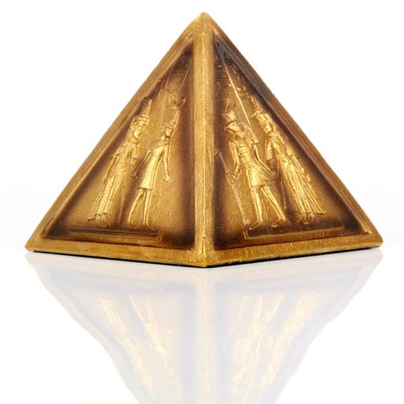 Pyramide décorée hiéroglyphique