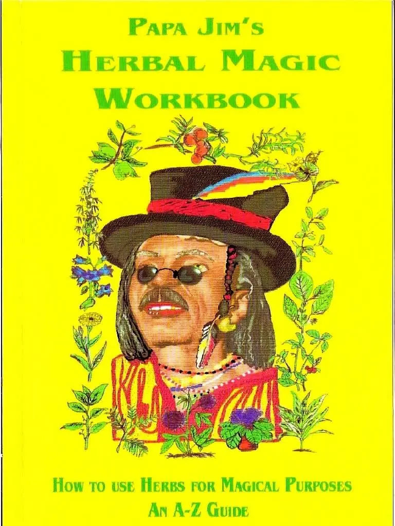 Papa Jims Herbal Magic Workbook Powerfulhand.com