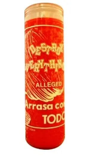 Destroy Everything Crusader Candle Powerfulhand.com