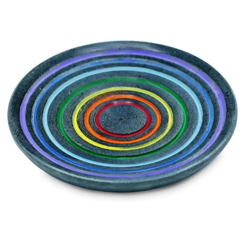 Chakra Incense Dish Powerfulhand.com