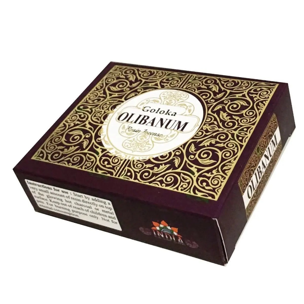 Goloka Olibanum Resin Incense Powerfulhand.com