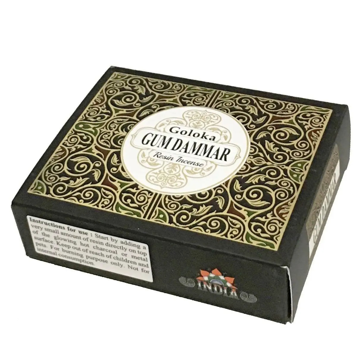 Goloka Gum Dammar Resin Incense Powerfulhand.com