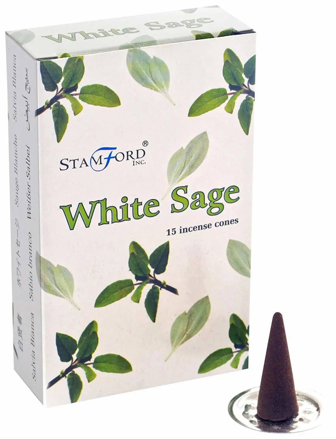 White Sage Incense Cones Stanford Incense