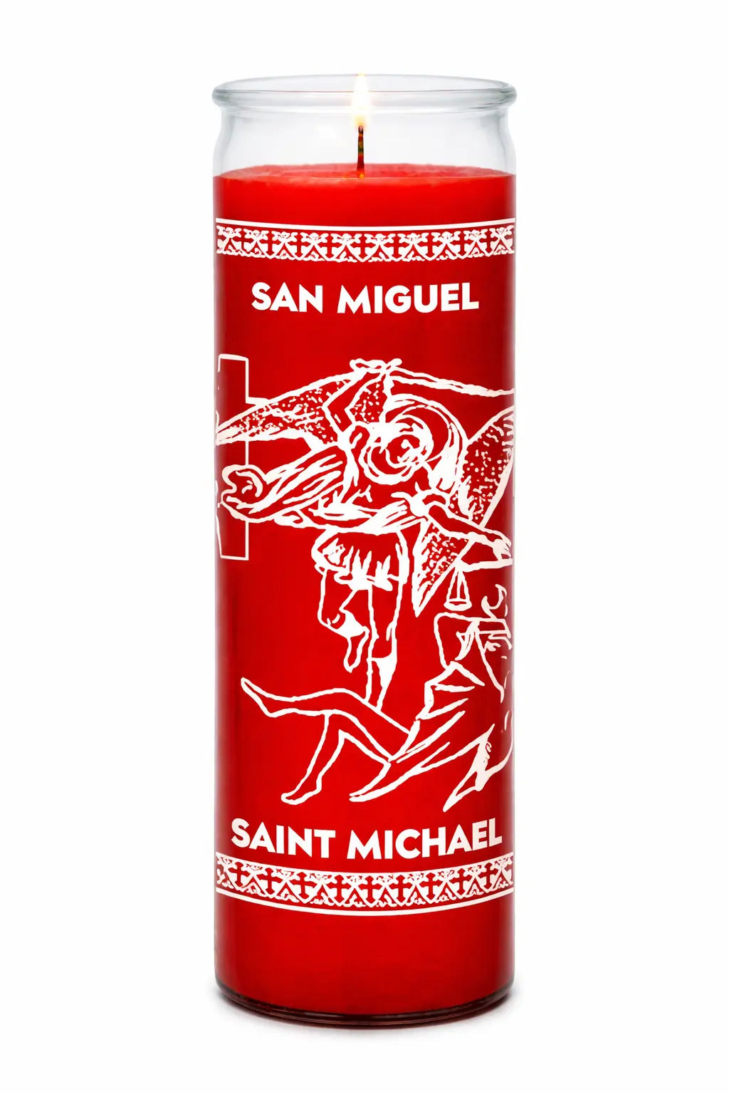 Saint Michael Candle Powerfulhand.com