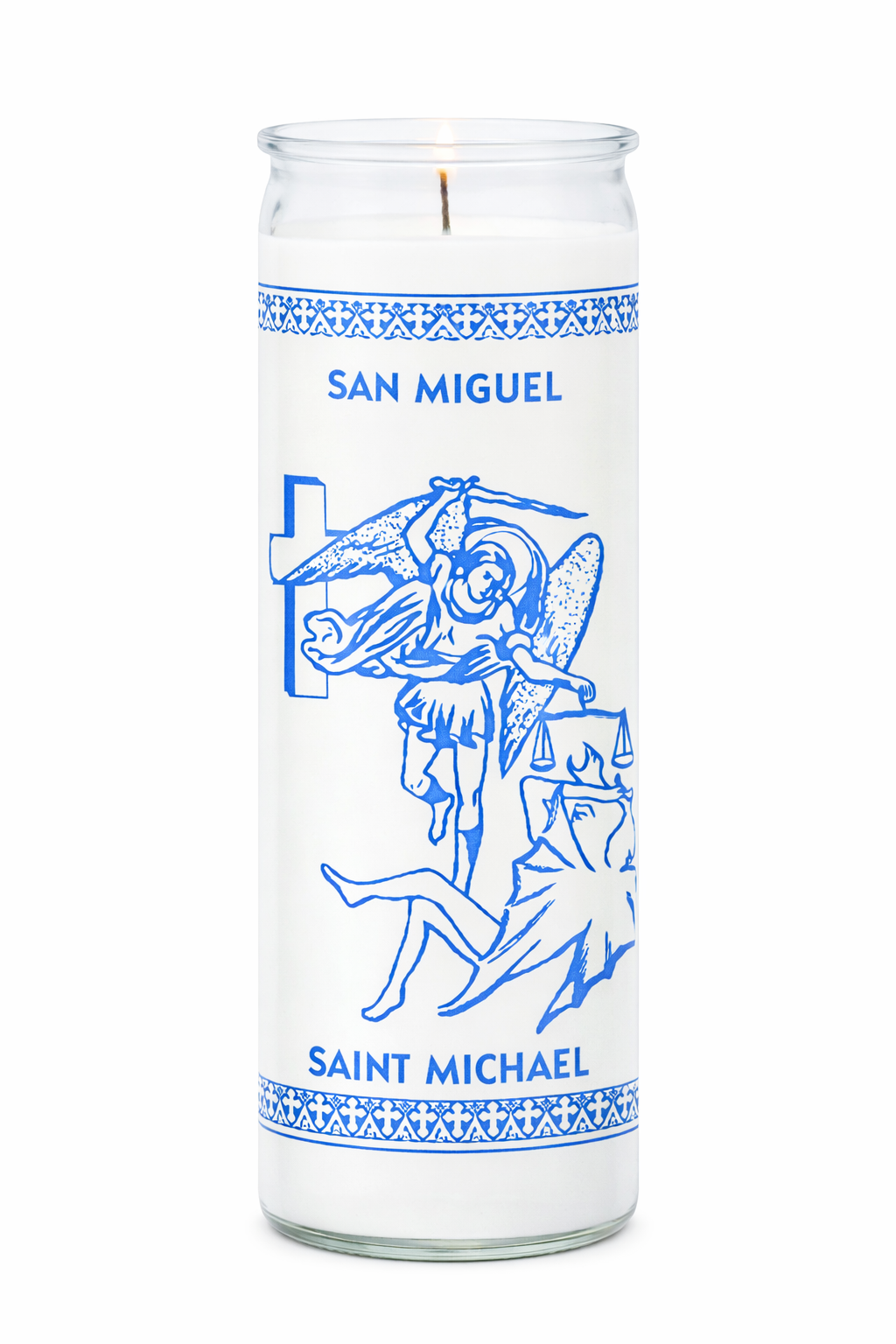 Saint Michael Candle