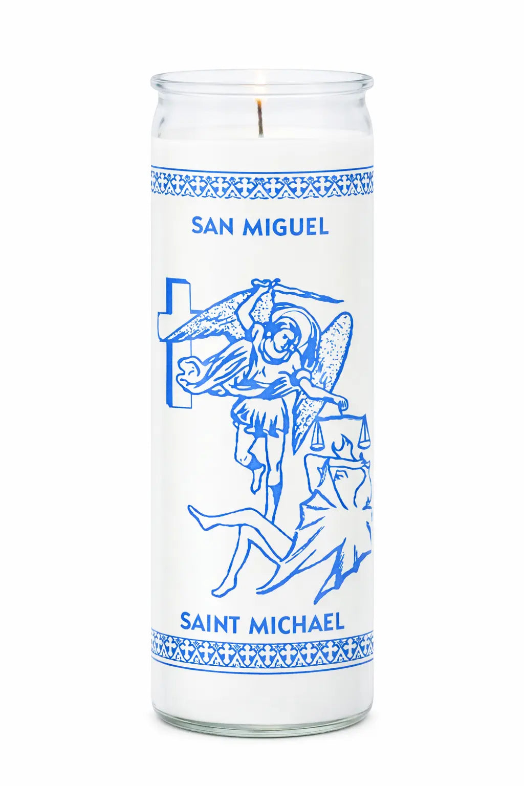 Saint Michael Candle Powerfulhand.com