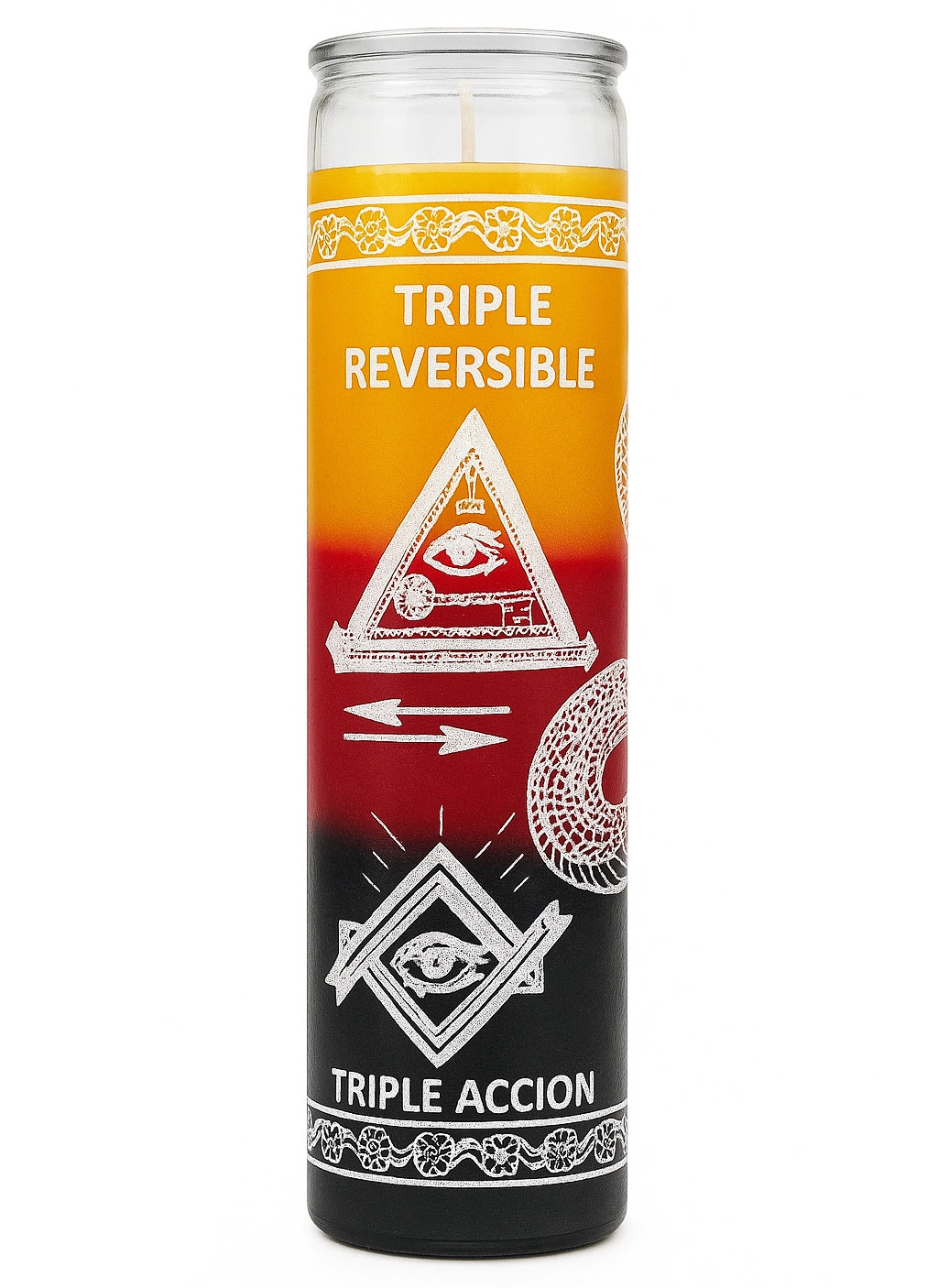 Triple Action Reversible Candle