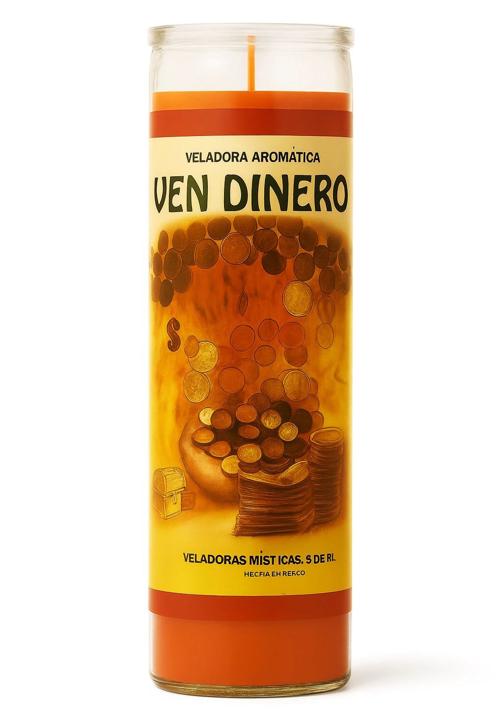 Money Drawing Dressed Candle