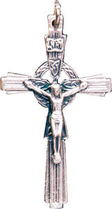 Celtic Crucifix - Silver Finish 1 3 - 4 inch