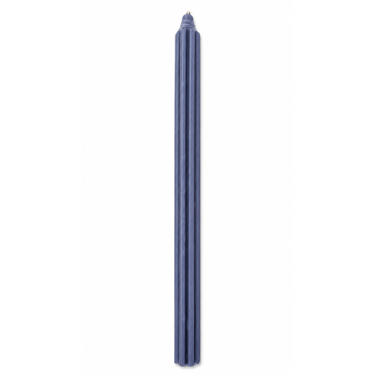 12" Ribbed Taper Candles – Dusty Lavender Powerfulhand.com
