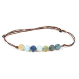 Amazonite Bracelet – Adjustable Calming Gemstone (6mm Beads)
