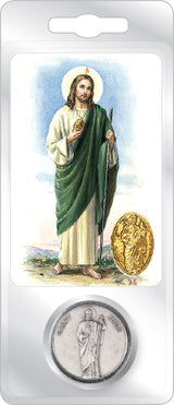 Saint Jude Pocket Token & Prayer Card