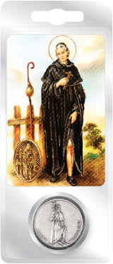 Saint Peregrine Pocket Token & Prayer Card