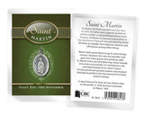 Saint Martin Leaflet with Oxidised Medal