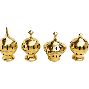 Small Brass Incense Burner Powerfulhand.com