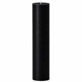 Black Pillar Candle (2x12") Powerfulhand.com