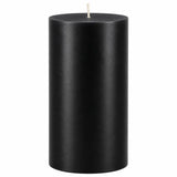 Black Pillar Candle (3x6") Powerfulhand.com