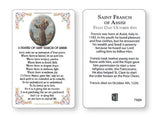 Saint Francis Prayer Card