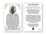 Saint Peregrine Prayer Card