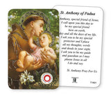 Saint Anthony Relic Prayer Card