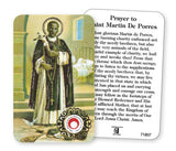 Saint Martin Relic Prayer Card