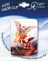 Artmetal Angel Car Visor - Saint Michael