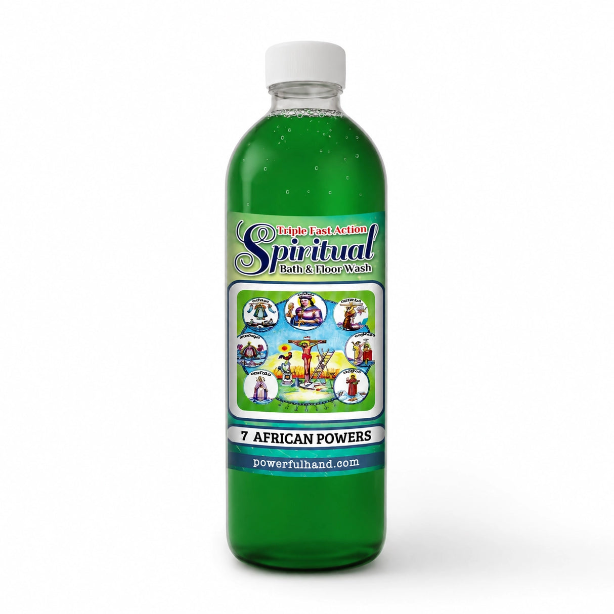 7 African Powers Spiritual Wash Blessed Horseshoe Products