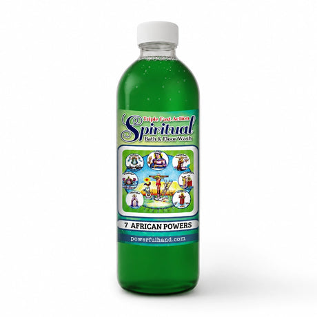 7 African Powers Spiritual Wash Blessed Horseshoe Products