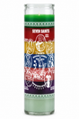Seven Saints Candle — white studio background