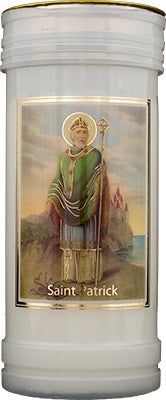 Saint Patrick Pillar Candle