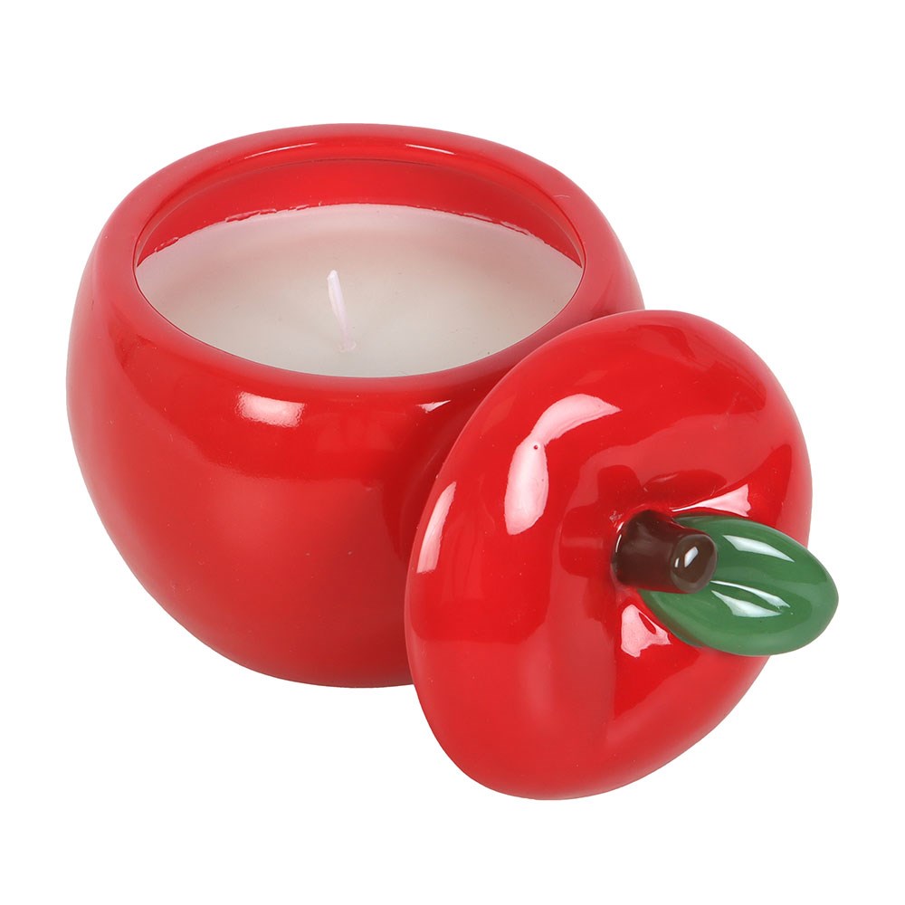 Apple Ceramic Candle Pot