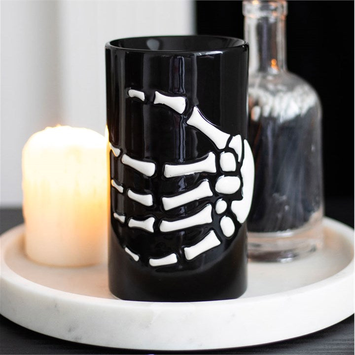 Skeleton Hand Ceramic Oil Burner