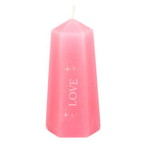 Love Crystal Candle - Rose Quartz